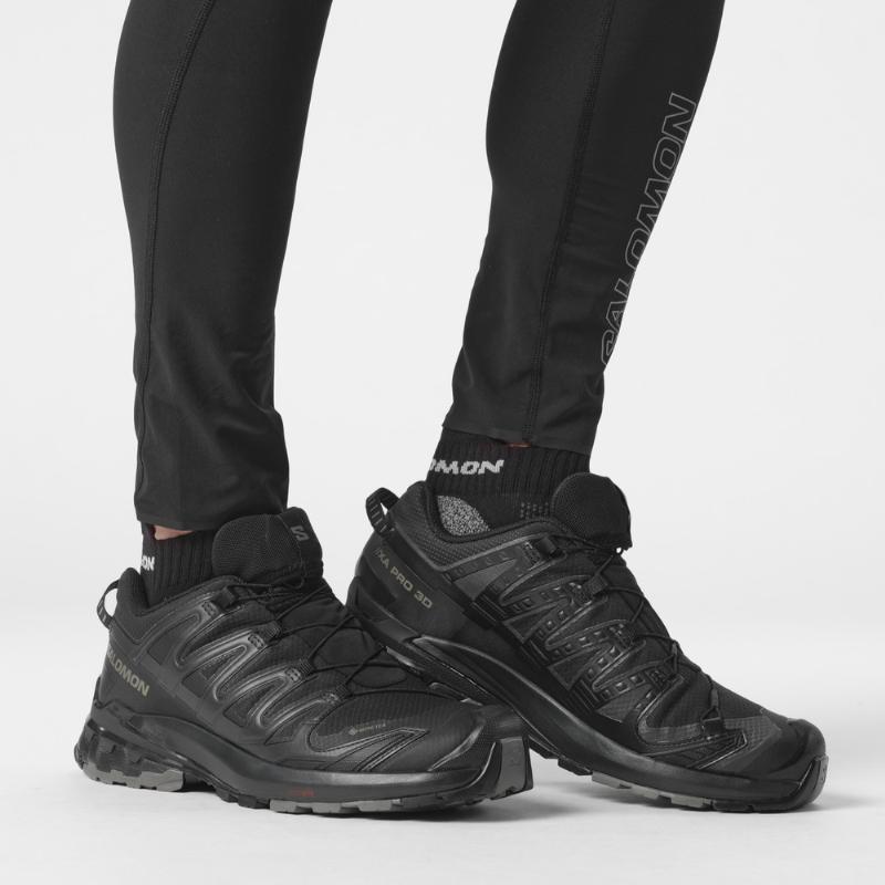 サロモン XA PRO 3D V9 GORE-TEX W 23.5cm BLACK/PHANTOM/PEWTER 