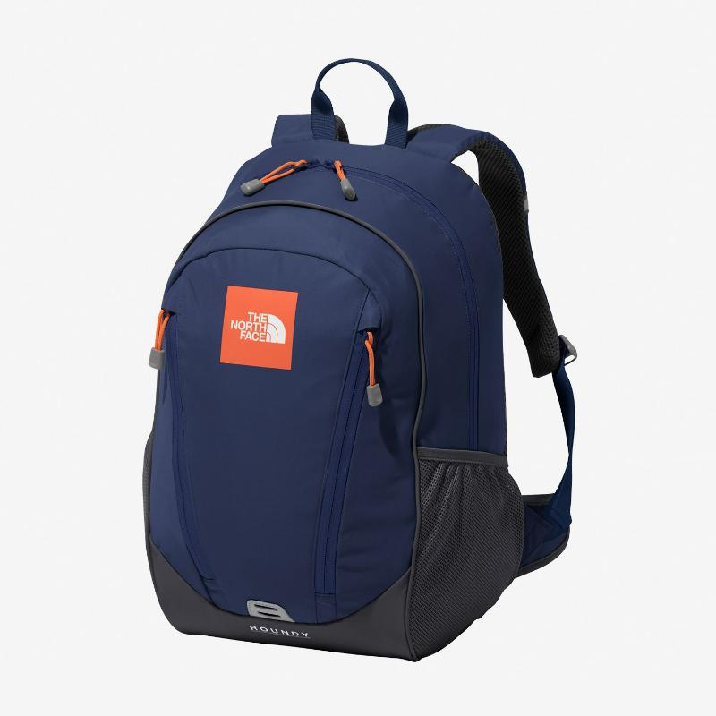 ザ・ノース・フェイス ラウンディ キッズ 22L アーバンネイビー(24秋冬 