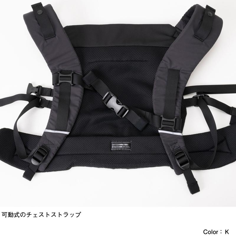 ザ・ノース・フェイス 24春夏 BABY COMPACT CARRIER(ベイビー コンパクト キャリアー) 46L ブラック(K)｜naturum-od｜11