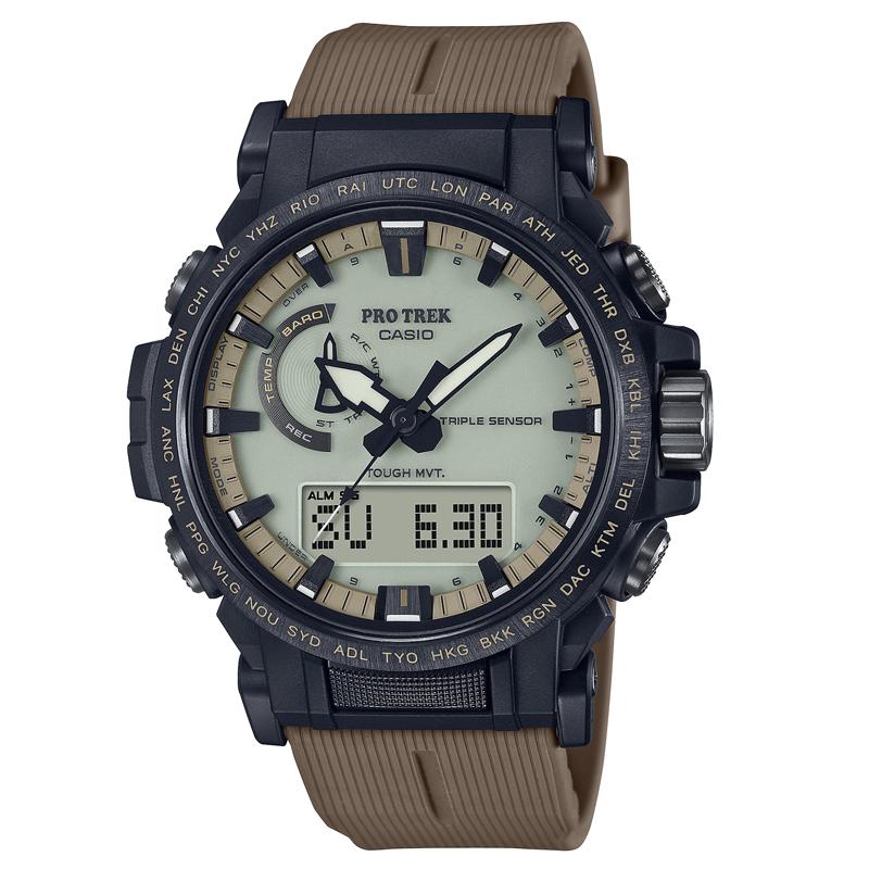 カシオ プロトレックPRW-61LD-5JF ダークコヨーテ アウトドアウォッチ・時計 プロトレック 国内正規品 PRW-61LD-5JF 10