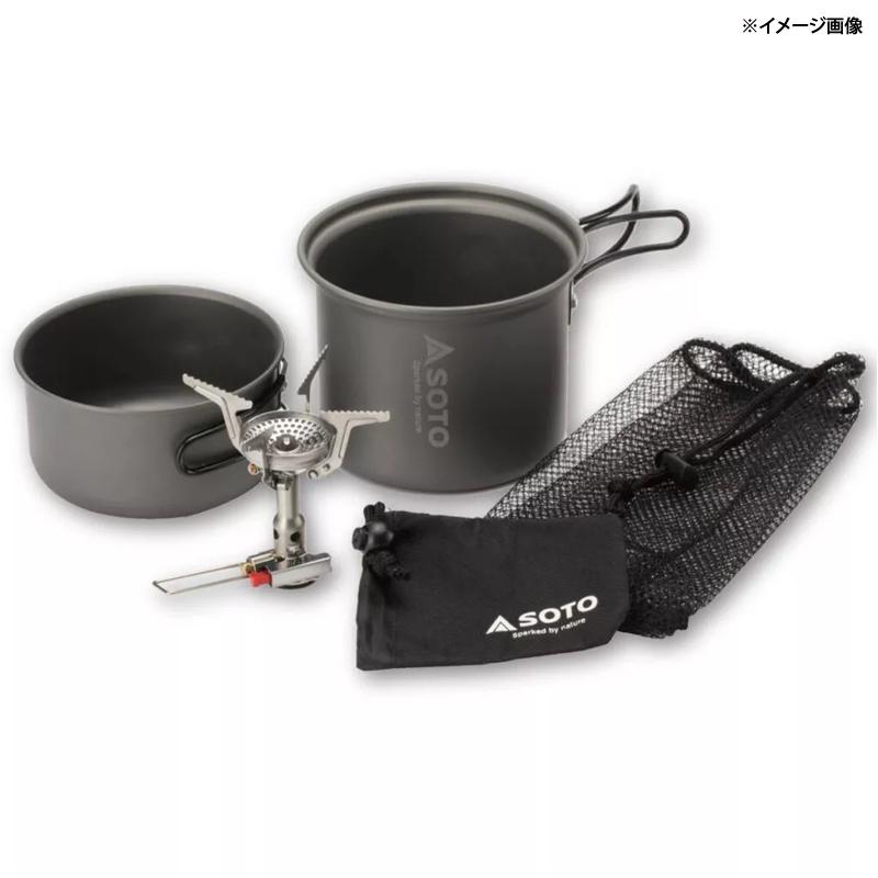SOTO クッカーセット アミカス クッカーコンボ+パワーガス500トリプル