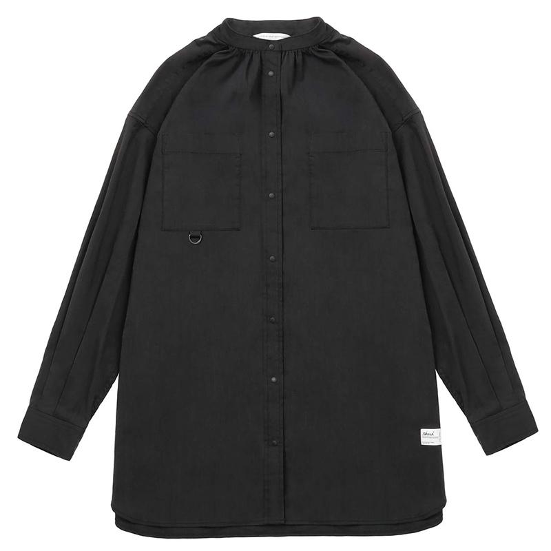 ナンガ トップス(レディース) ヒノック リップストップ キャンプ シャツ ウィメンズ  WM  BLACK トップス(レディース) ナンガ ヒノック リップストップ キャンプ
