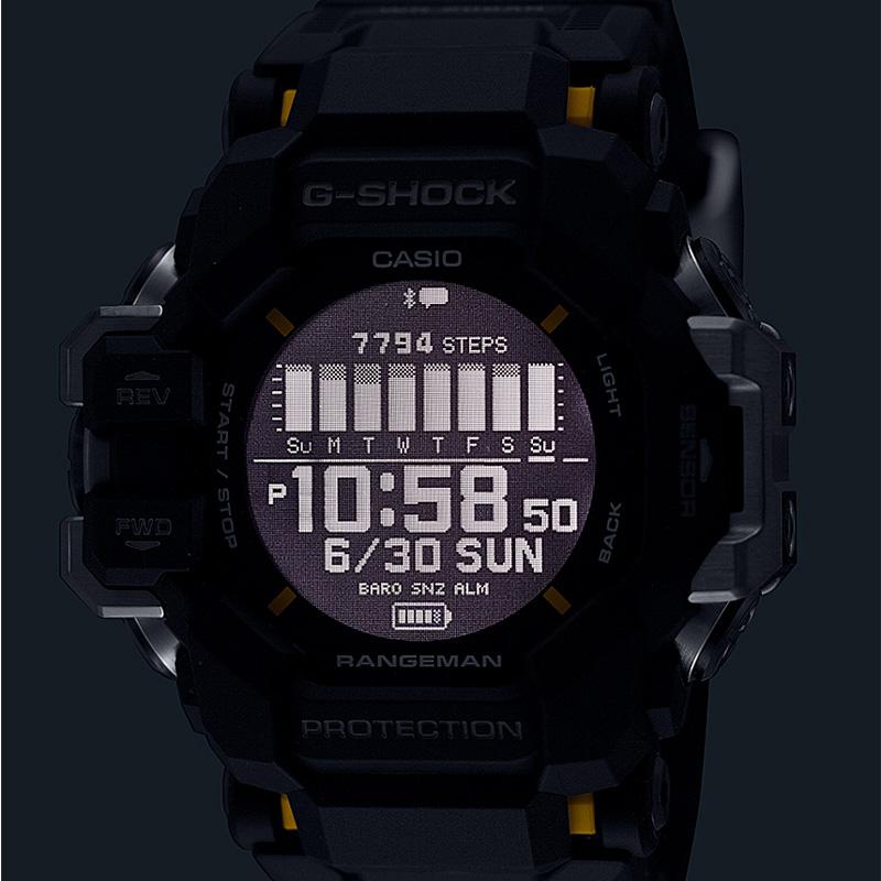 アウトドアウォッチ・時計 G-SHOCK 国内正規品 GPR-H1000-1JR ブラック｜naturum-od｜06