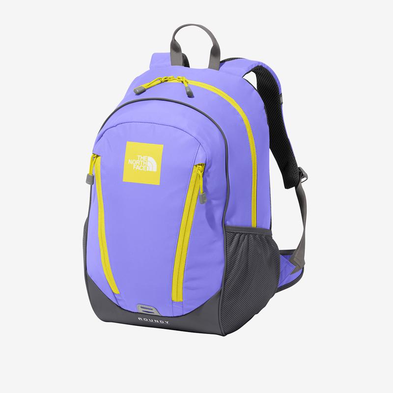 ノースフェイスラウンディキッズリュックネイビー22L
