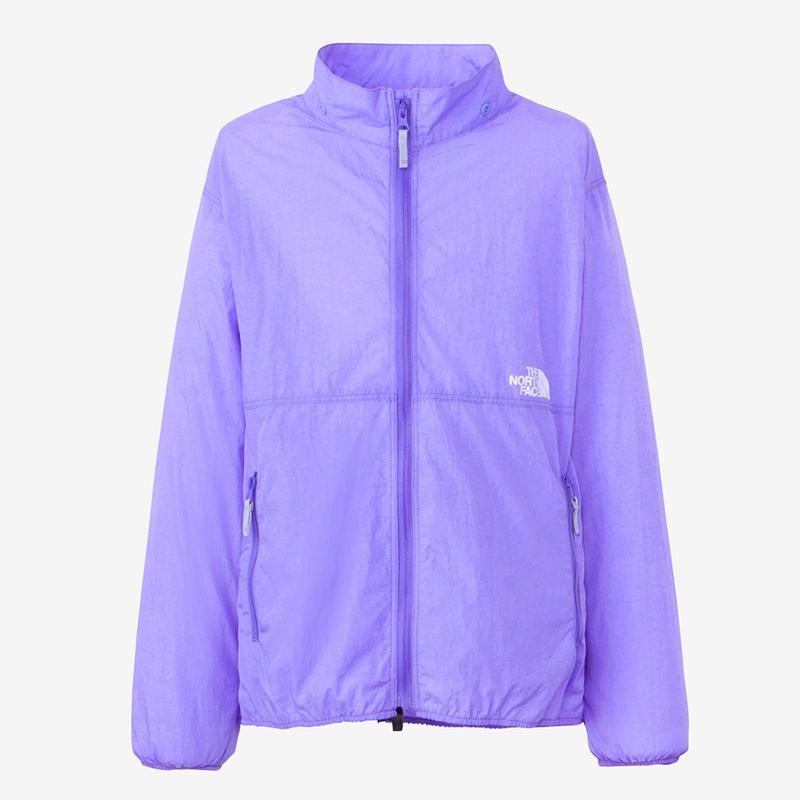 人気　新品　ノースフェイス　キッズ　コンパクトジャケット　140 バイオレット THE NORTH FACE（ザ ノースフェイス） アウター キャリーラウンド
