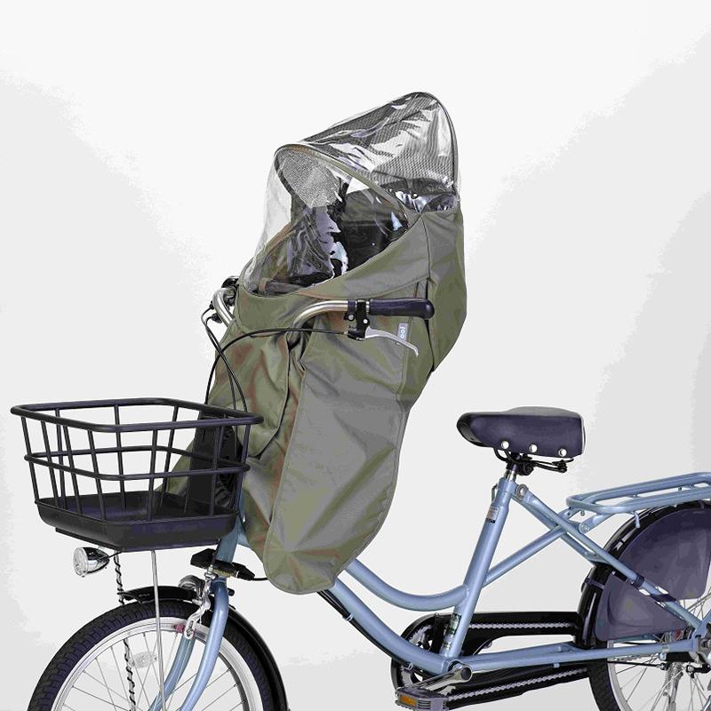 OGK(オージーケー) 自転車アクセサリー RCF-010 フロント用レインカバー roof mini   グレージュ 自転車アクセサリー OGK(オージーケー) RCF-010 フロント用レイン