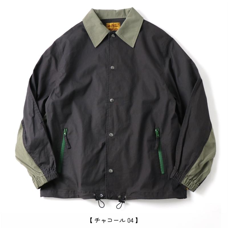 gym master（ジムマスター） アウター(メンズ) 異素材コーチJKT M