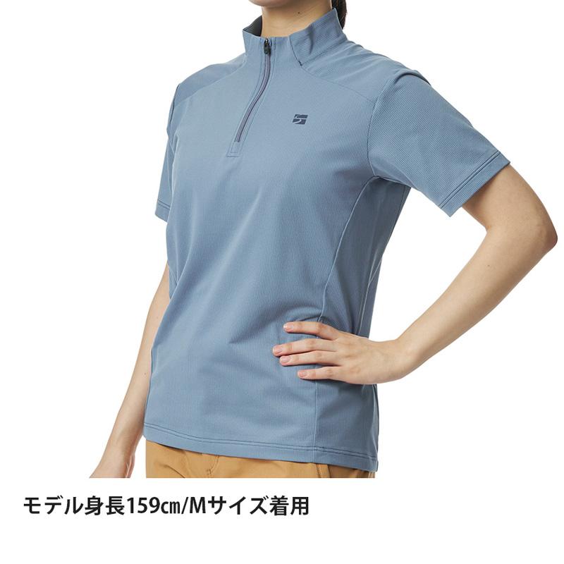 トップス(レディース) ファイントラック 24春夏 Women’s ドラウトクアッド ジップTシャツ ウィメンズ M JYBL(ジェイブルー)｜naturum-od｜02