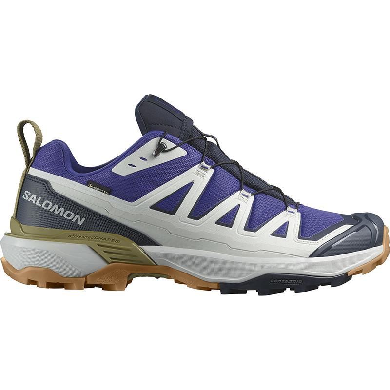 サロモン X ULTRA 360 EDGE GORE-TEX 26.0cm S.BLUE/G.GRAY/SHARKSKIN 