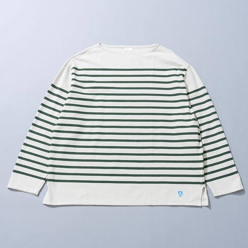 ORCIVAL（オーシバル） トップス(メンズ) ORCIVAL BOAT NECK L/S P.O.
