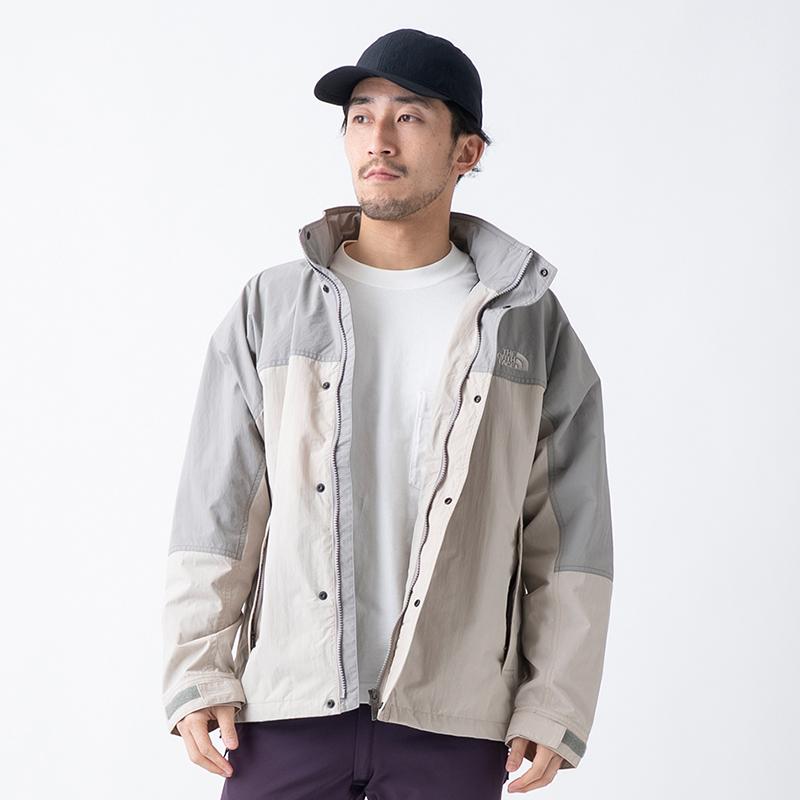アウター(メンズ) ザ・ノース・フェイス ハイドレナウィンドジャケット ユニセックス L フォッシルアイボリー×ストーンスラブ(FS)_1