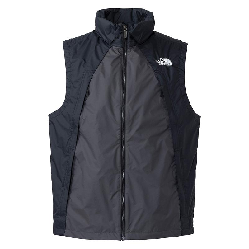 フード付き ブラック ベスト THE NORTH FACE（ザ ノースフェイス） ベスト(メンズ) チムニー