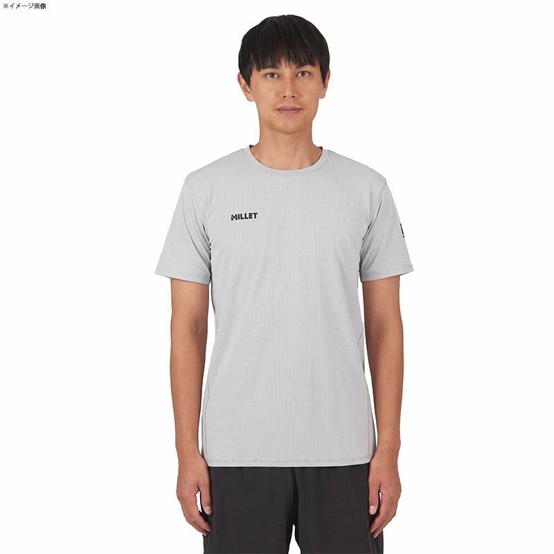 トップス(メンズ) ミレー ドライグリッド ウルトラライト ショートスリーブTシャツ S N8014(FOGGY DEW)
