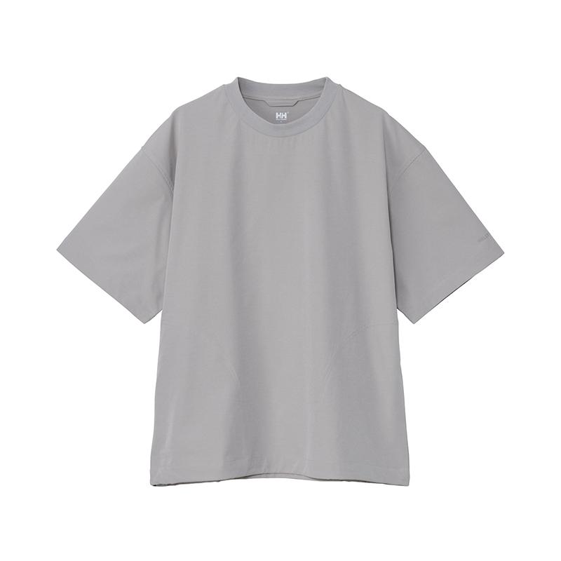 新品未使用 jumpone ヘキサTシャツ ライトグレー サイズ46 トップス(メンズ) ヘリーハンセン テレグライトティー ユニセックス M