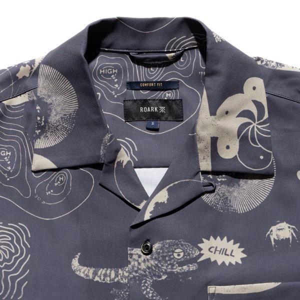 トップス(メンズ) ROARK W.B.N GONZO S/S M CHARCOAL_2