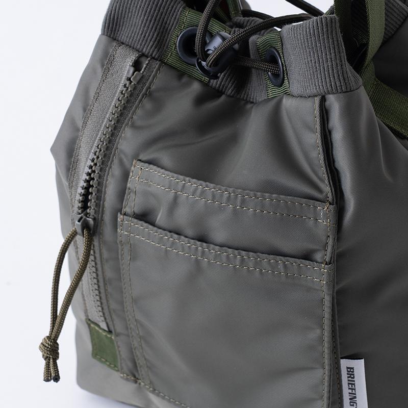 ブリーフィング DRAWSTRING SHOULDER S FREE OLIVE_3