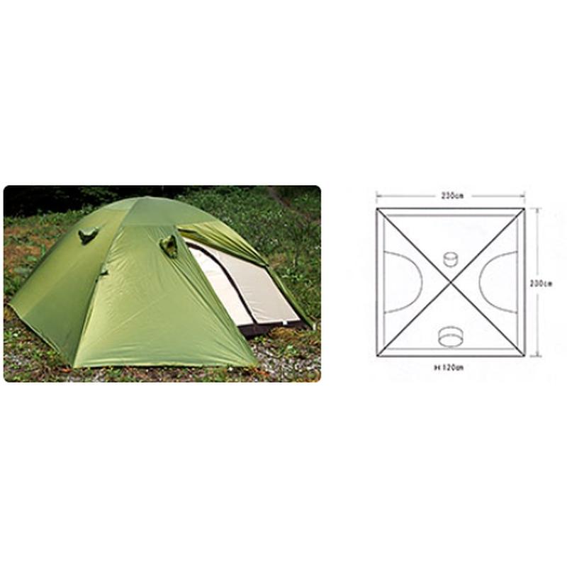 ARAI TENT（アライテント） テント エアライズ 4 GN 4人用 フォレスト