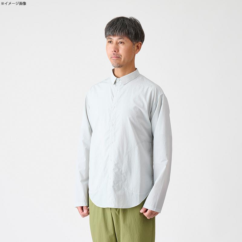 トップス(メンズ) アクシーズクイン Hutte Shirt M グレイシャーグレイ