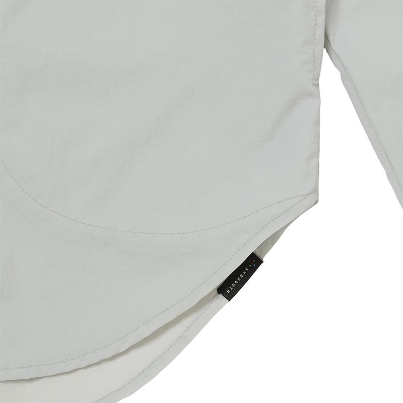 トップス(メンズ) アクシーズクイン Hutte Shirt L グレイシャーグレイ