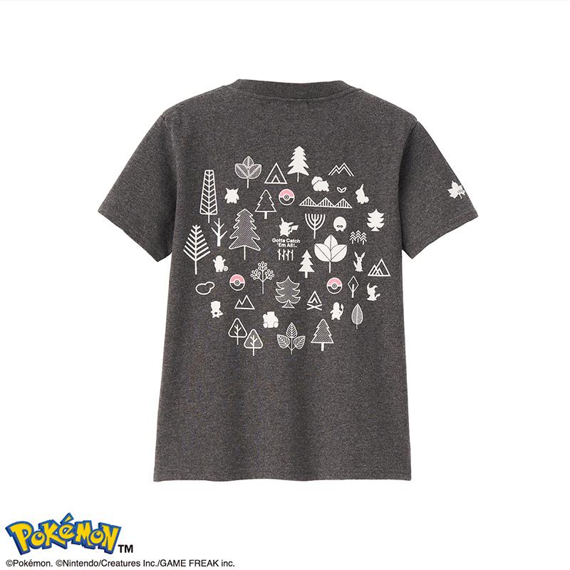 ポケモン Tシャツ キッズ チャコール 130 2