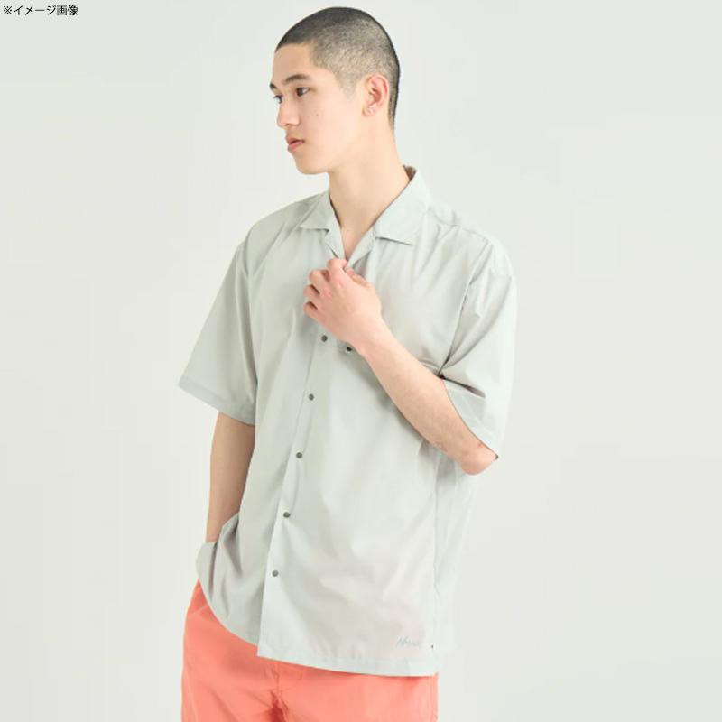 トップス(メンズ) ナンガ PLC EXCURSION S/S SHIRT L BLKの画像