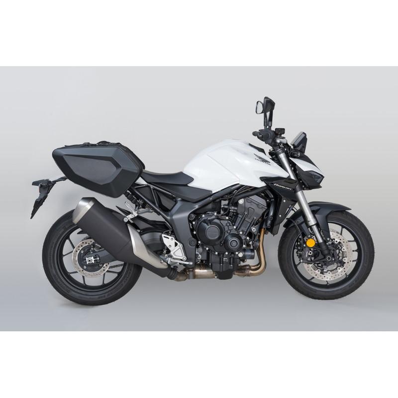 TANAX - 自動二輪車装具 タナックス カービングシェルケース2 エンボスブラック