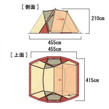 snow peak（スノーピーク） リビングシェルインナールーム