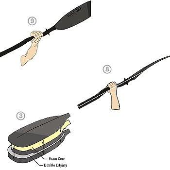 パドル ワーナー ダブルダイヤモンド(ベントシャフト) 194cm