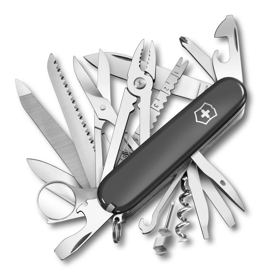 マルチツール ビクトリノックス 国内正規品 スイスチャンプ ブラック