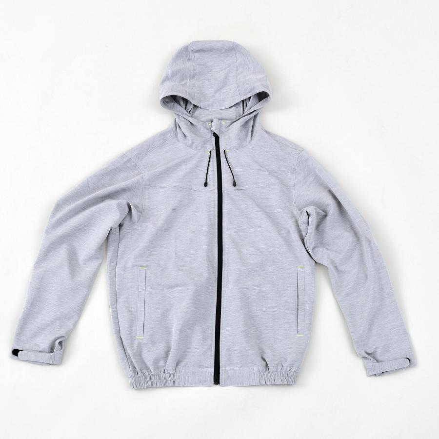 KAZE fit メランジパーカーセット Lサイズ ライトグレーフルセット 健康用品 KAZE fit メランジパーカーセット Lサイズ ライトグレーフル