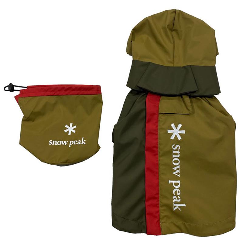 犬用ウェア・レインコート スノーピーク SP Dog Rain Guard M Amenity Dome