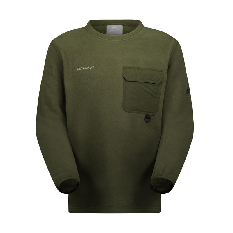 トップス(メンズ) マムート Moonstone Hybrid ML Crew Neck AF L DARK