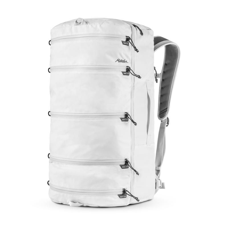 Matador トラベルバッグ SEG 45 DUFFLE PACK(セグ 45 ダッフルパック)  45L  ホワイト トラベルバッグ Matador SEG 45 DUFFLE PACK(セグ ダッフルパック) 45L