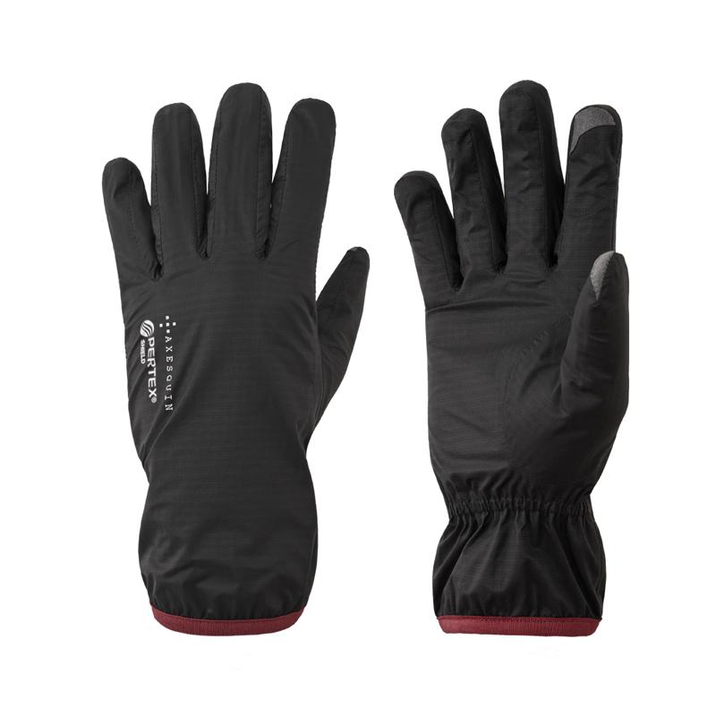 アクシーズクイン アウトドアグローブ W2P Light Shell Glove  S  スミイロ アウトドアグローブ アクシーズクイン W2P Light Shell Glove S