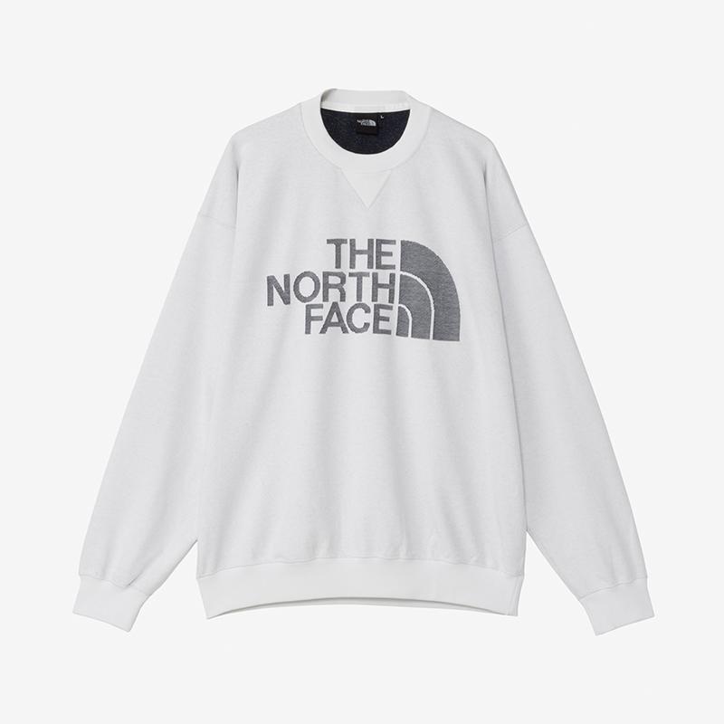 ザ・ノース・フェイス トップス(メンズ) ジャカード ハーフ ドーム クルー メンズ  L  ホワイト THE NORTH FACE トップス(メンズ) ザ・ノース・フェイス ジャカード