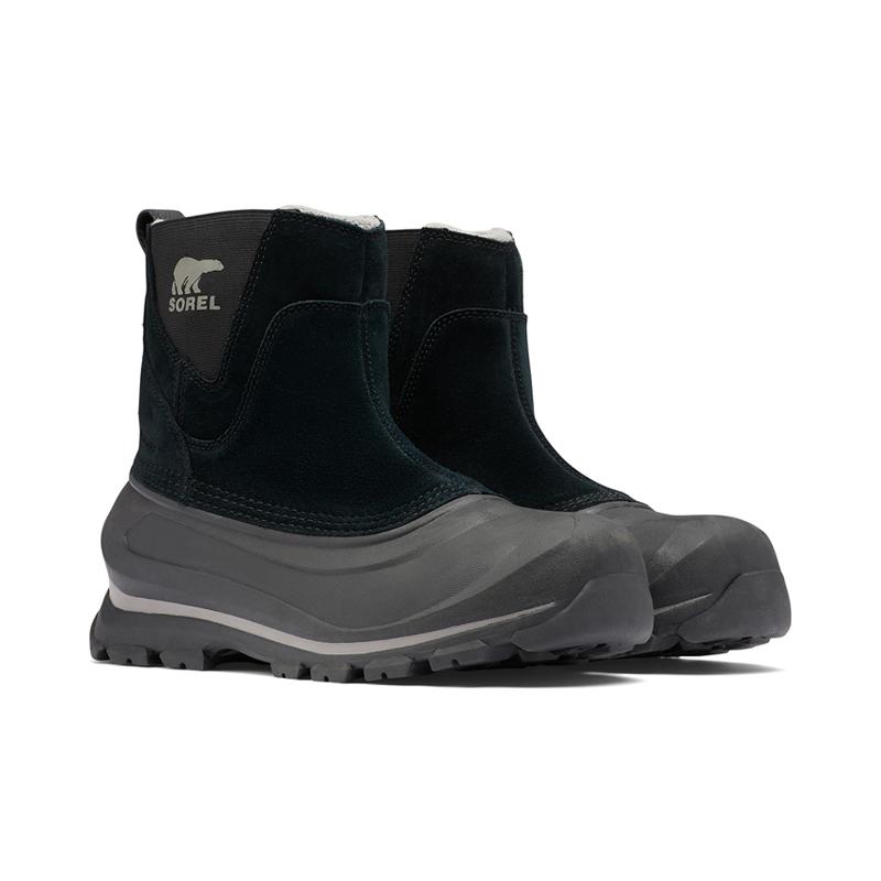 ブランド登録なし - ソレル バクストンプルオン お水校正刷り 8/26.0糎 010(Black/Quarry)