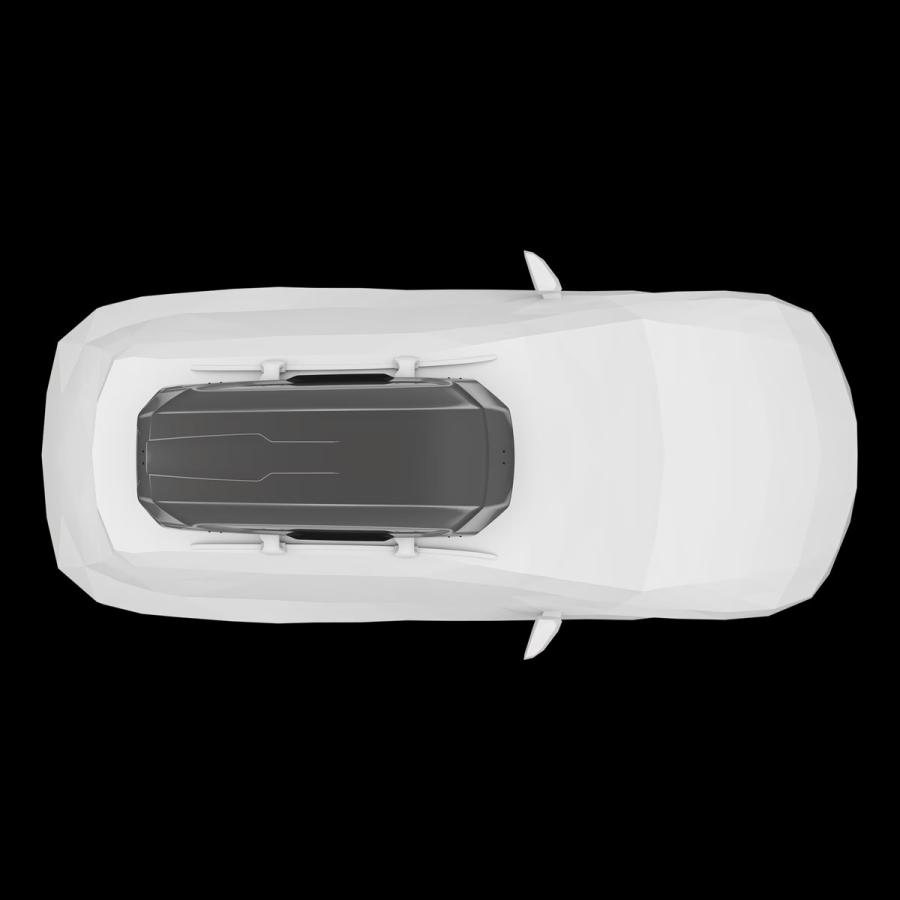 スーリー Motion 3 L ルーフボックス 440L グロスチタン