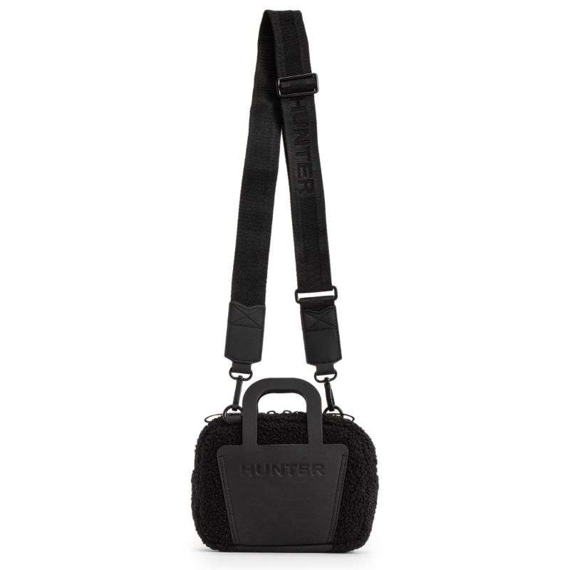 ハンター  BOUCLE MINI CROSSBODY  ONE SIZE  BLACK ハンター BOUCLE MINI CROSSBODY ONE SIZE BLACK : ナチュラム