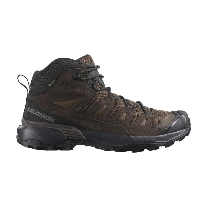 サロモン X ULTRA 360 LEATHER MID GORE-TEX 26.0cm D.EARTH/DELICIOSO 
