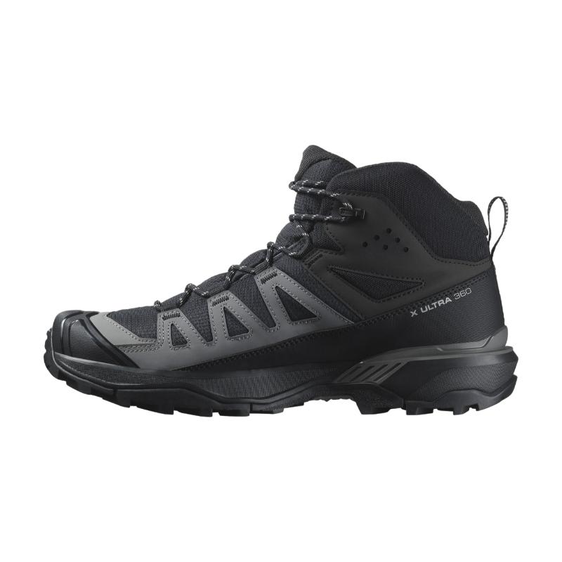 サロモン X ULTRA 360 MID GORE-TEX 26.0cm BLACK/MAGNET/PEWTER 