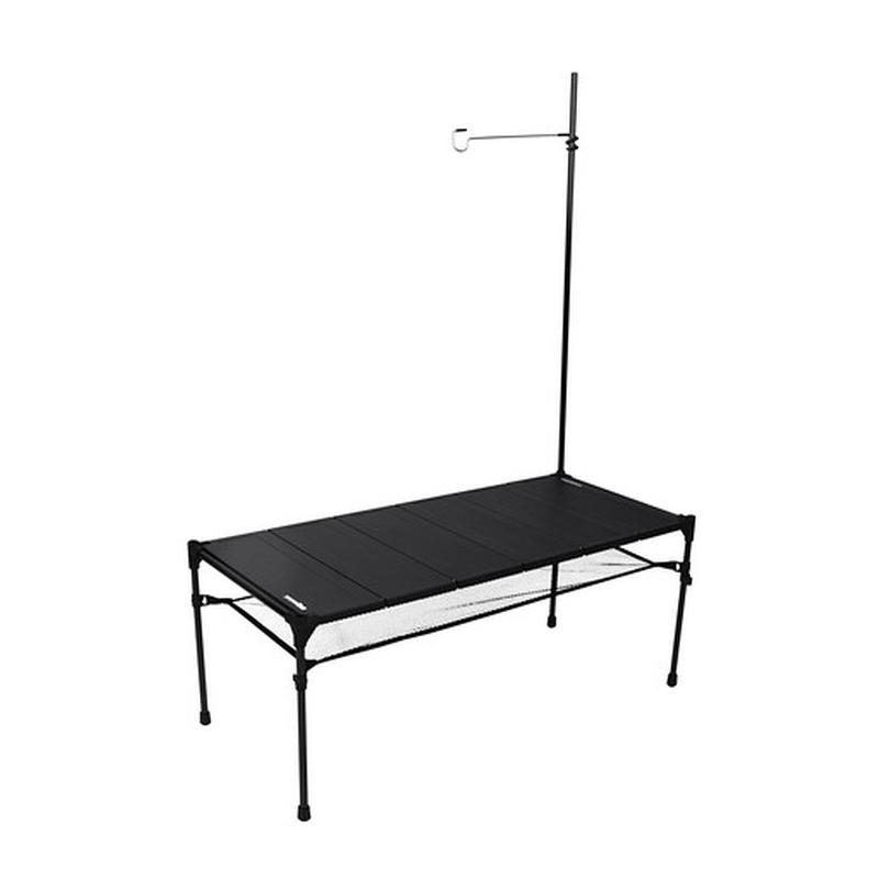 ◆ LINE スノーライン cube table L6 ◆ アウトドアテーブル スノーライン キューブテーブル L6 BK