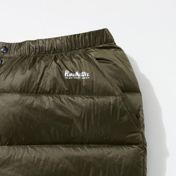 パンツ(メンズ) プロモンテ ダウンパンツ 120 L オリーブ_2
