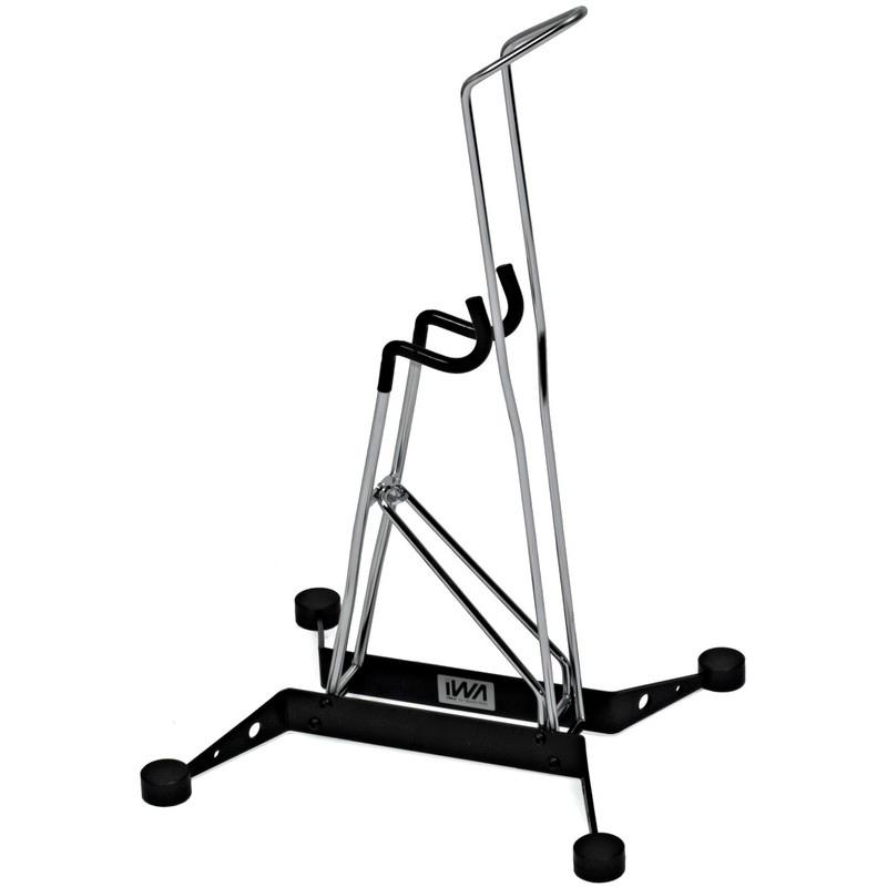 丸八工機 自転車アクセサリー IWA ディスプレイ&メンテナンススタンド(アルミ/クロモリ)   ブラック 自転車アクセサリー 丸八工機 IWA ディスプレイ&メンテナンススタンド