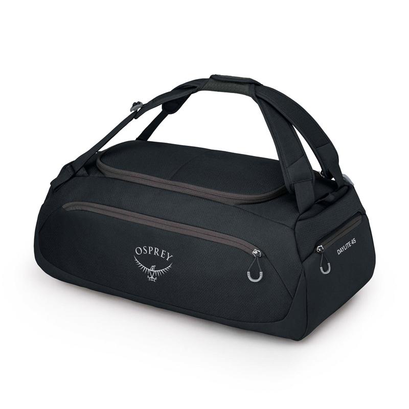 OSPREY トラベルバッグ DAYLITE DUFFEL 45(デイライト ダッフル 45)  45L  Black トラベルバッグ OSPREY DAYLITE DUFFEL 45(デイライト ダッフル 45