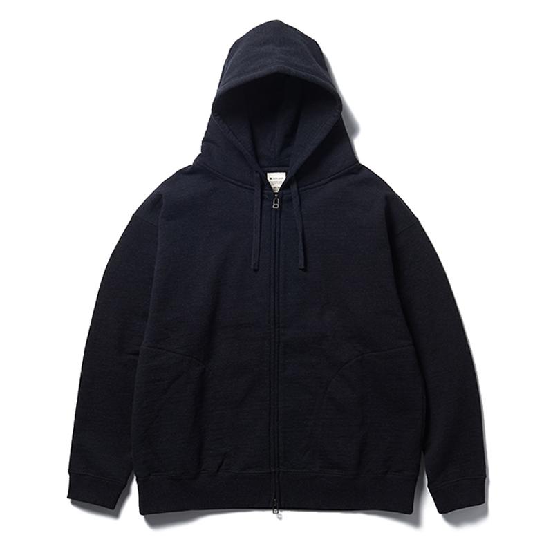 スノーピーク トップス(メンズ) Recycled Cotton Zip Up Parka  L  Black snow peak（スノーピーク） トップス(メンズ) Recycled Cotton Zip Up