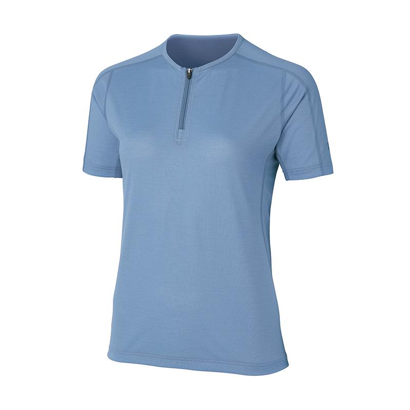 ファイントラック トップス(レディース) ラミースピンエアジップTウィメンズ  M  LKBL ファイントラック（finetrack） トップス(レディース) ラミースピン