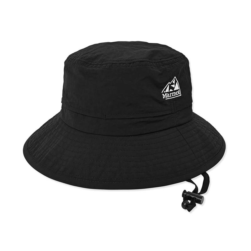帽子 マーモット クラシックロゴサファリハット L(59cm) BLACK