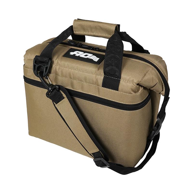 エーオー クーラーズ ソフトクーラー 9パック キャンバス ソフトクーラー   サンドトープ ソフトクーラー エーオー クーラーズ 9パック キャンバス サンドトープ