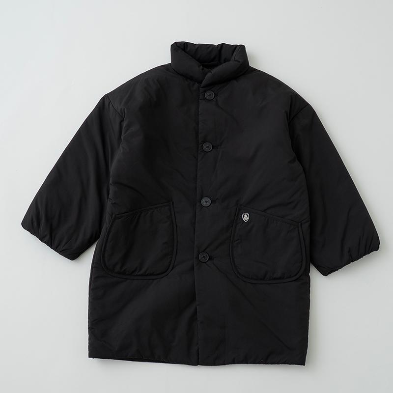 ORCIVAL ジャケット(レディース) スタンドカラーロングブルゾン  1  BLACK ORCIVAL（オーシバル） ジャケット(レディース) スタンドカラーロング