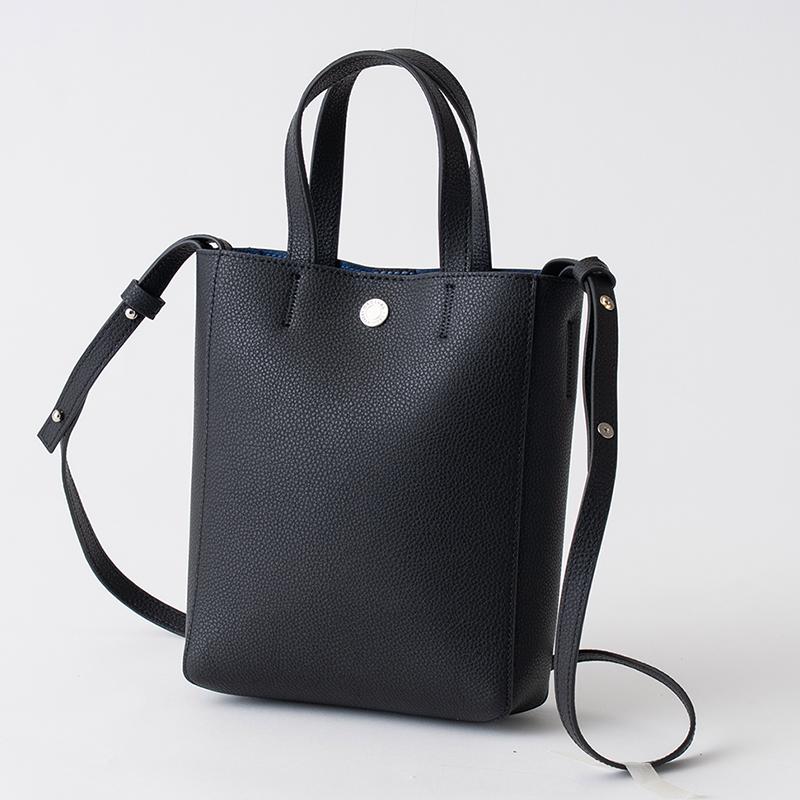 ORCIVAL  レザーショルダーバッグ・小  ONE SIZE  BLACK(DK.BLUE) ORCIVAL（オーシバル） レザーショルダーバッグ・小 ONE SIZE BLACK(DK